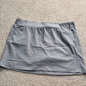 St. John's Bay Light Gray Skort